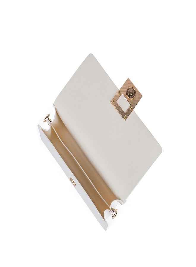 Lino Perros Monroe Mist White Sling Bag - Image 5