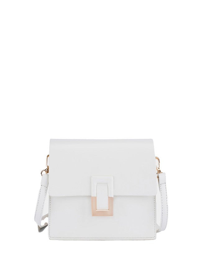 Lino Perros Monroe Mist White Sling Bag - Image 1