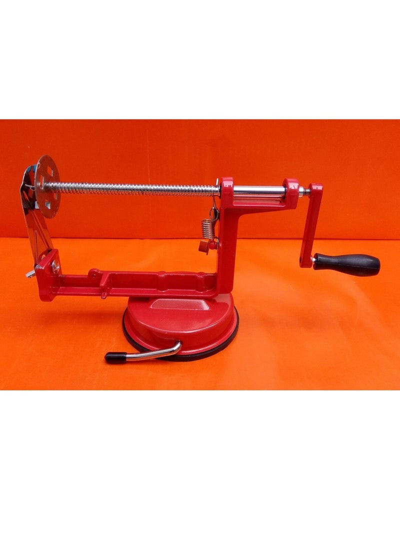 DubaiGallery - Manual Rotating Potato Chip Cutter Potato Slicer Cutting Machine Potato Machine red - Image 1