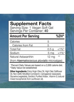 Nutrex Hawaii, BioAstin Vegan Hawaiian Astaxanthin 4 mg, Boosts Immunity and Supports Eye, Skin and Joint Health, 120 Gel Caps - pzsku/Z36FA19D7CB8DEBE92D84Z/45/_/1689275973/74cfc72d-e3ba-4bba-a81b-7b50b3cbd5c5