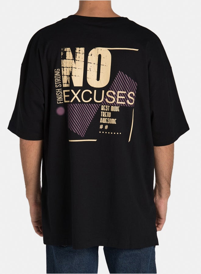 ماركو برجامو تي شيرت أسود - Image 5