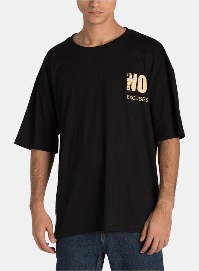 ماركو برجامو تي شيرت أسود - Image 1