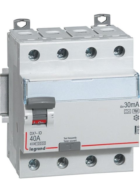 Residual Current Protection Relay 4X40A 30MA 10KA