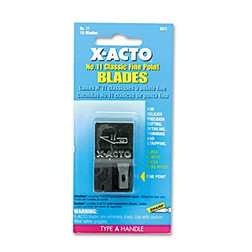 X-Acto® Knife Blades, No. 11 Blade With Safety Dispenser, Pack Of 15 - Image 2