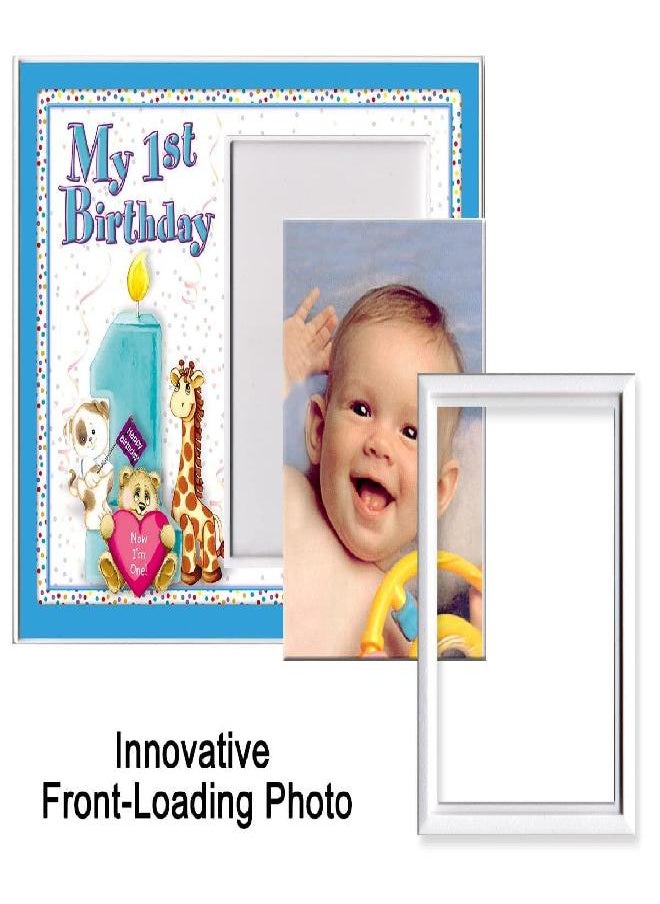 Expressly Yours! Photo Expressions My First Birthday - Picture Frame Gift - Boy  - Image 4