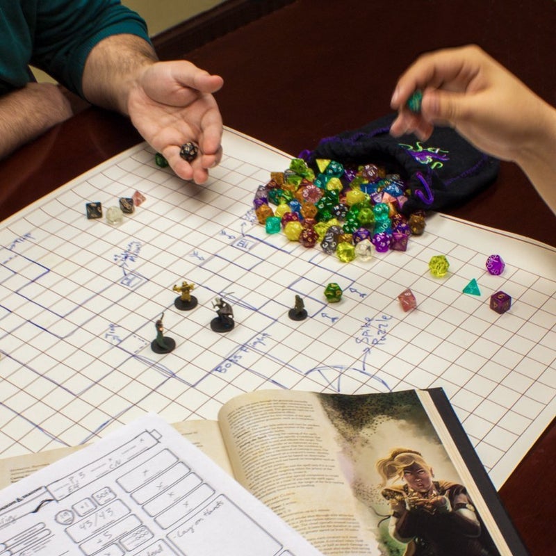 Wiz Dice Series II - DND Dice Set (105 Dice, 15 Sets of 7 Unique Colors) Role Playing Dice Accessories for TTRPG MTG Dice Games -D&D Dice Game Sets in Unique Finishes - Image 4