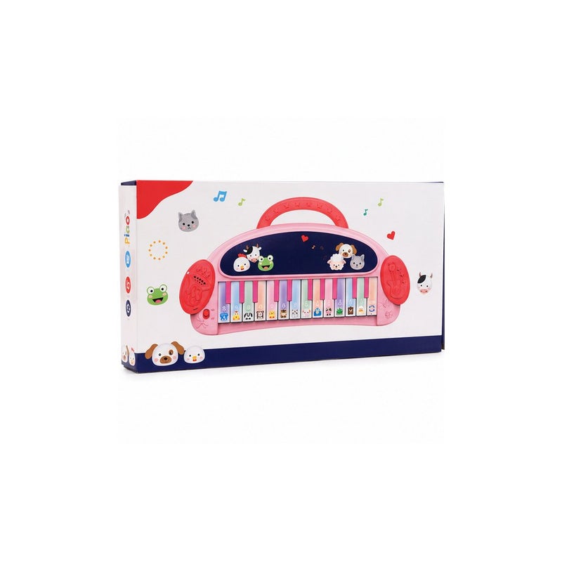Melody Time: Children's Piano Keyboard Toy for Toddlers, Pink Musical Learning Instrument - Image 2