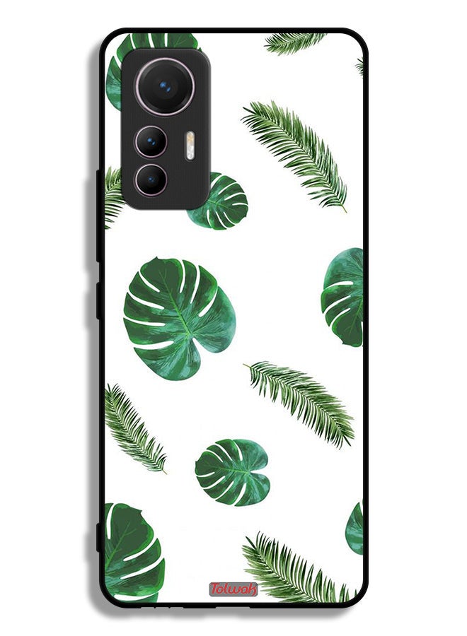 Tolwak Xiaomi 12 Lite Protective Case Cover Feathers Art - Image 2