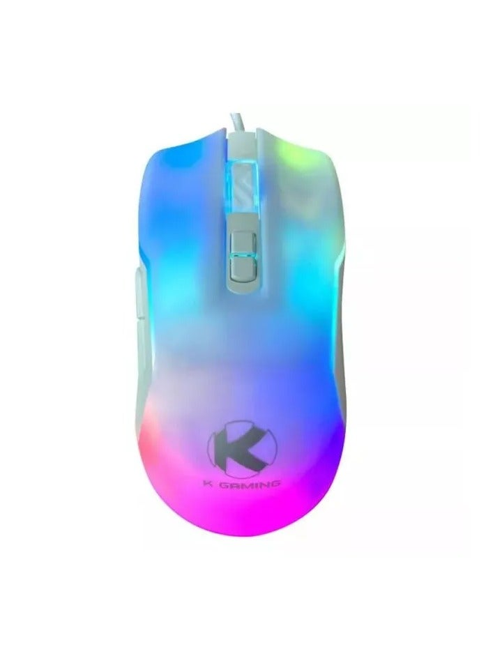 k Gaming Aura Strike RGB Wired Gaming Mouse - Image 2