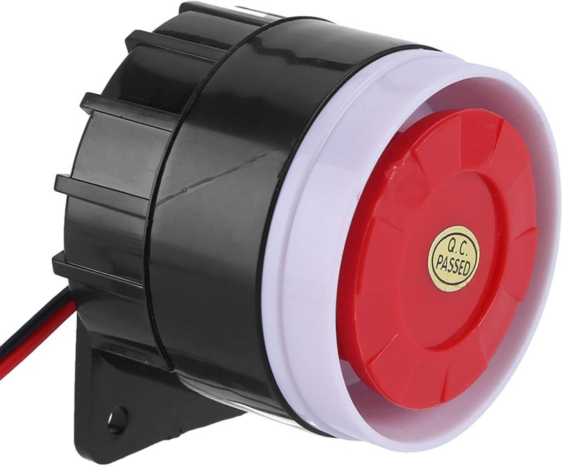 GLOGLOW Home Appliance Components Sound Alarm System for Home Security, with Easy Installation Plug and Play, 12V DC Wired Mini Alarm 110 DB Horn, Loud 12V Wired Mini Horn - Image 3