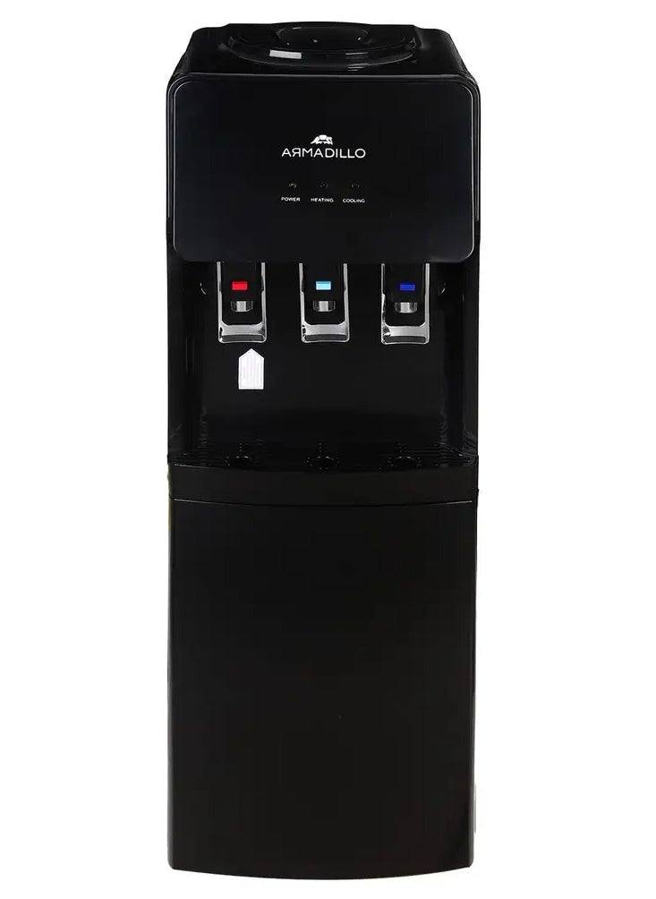 ARMADILLO Armadillo Water Dispenser With Refrigerator, 3 Taps 16 litre - Black  - Image 1