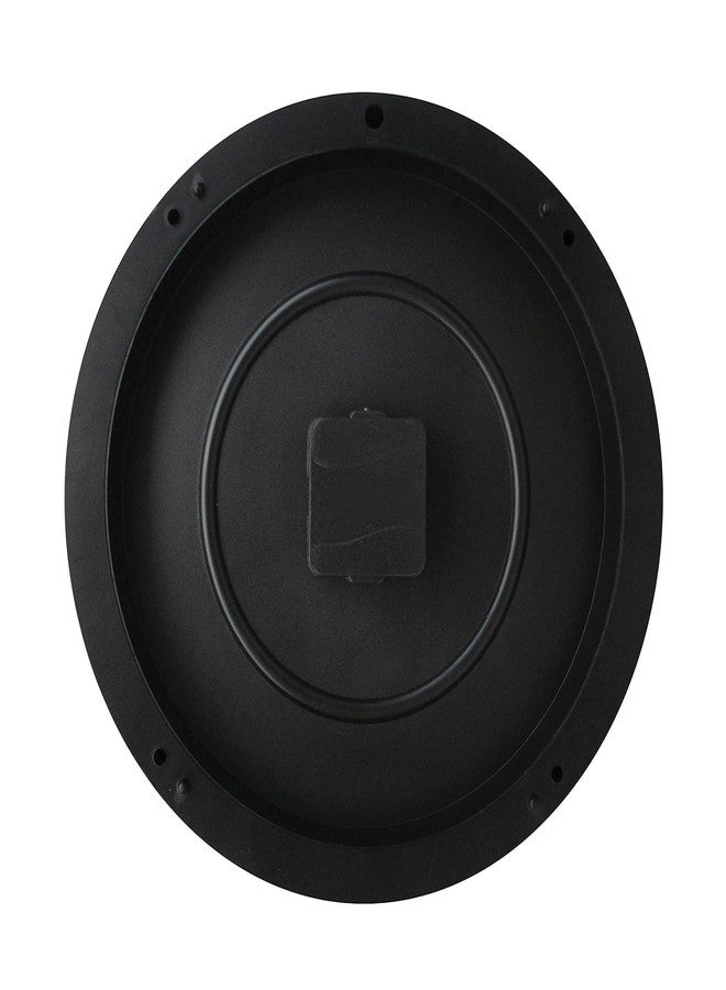 IIK COLLECTION 12-inch Designer Plastic Analogue Round WallClock for Home, Kitchen, Living Room, Bedroom, Office (30 cm x 30 cm x 6 cm) - Image 5