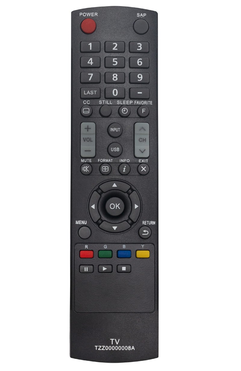 Beyution TZZ00000008A Replace Remote Control fit for Panasonic LCD TV TC-L42U5 TC-L32C5 TC-32LC54 TC-L3252C TC-L32C5X TC-L422U5X - Image 1
