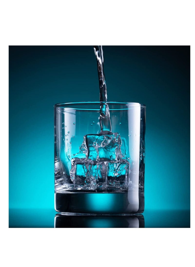 SYOSI 25 Pcs 30MM Reusable Plastic Ice Cubes,Clear Acrylic Fake Cubes,Artificial Square Crystal Cubes for Photography Props Home Decoration Wedding Centerpiece Vase Fillers - Image 5