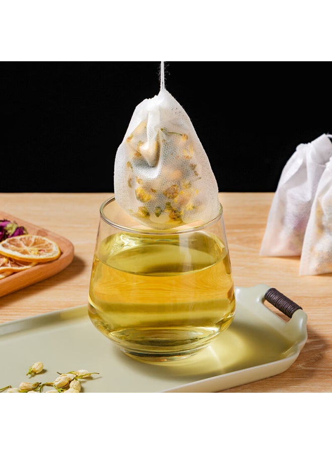 Bai Jie Baijie Tea Bags, Chinese Herbal Medicine Gauze Bags, Spice Bags, Filter Bags, Marinade Bags, Gauze Bags, Non-woven Chinese Herbal Medicine Bags, 100 Pieces  - Image 3