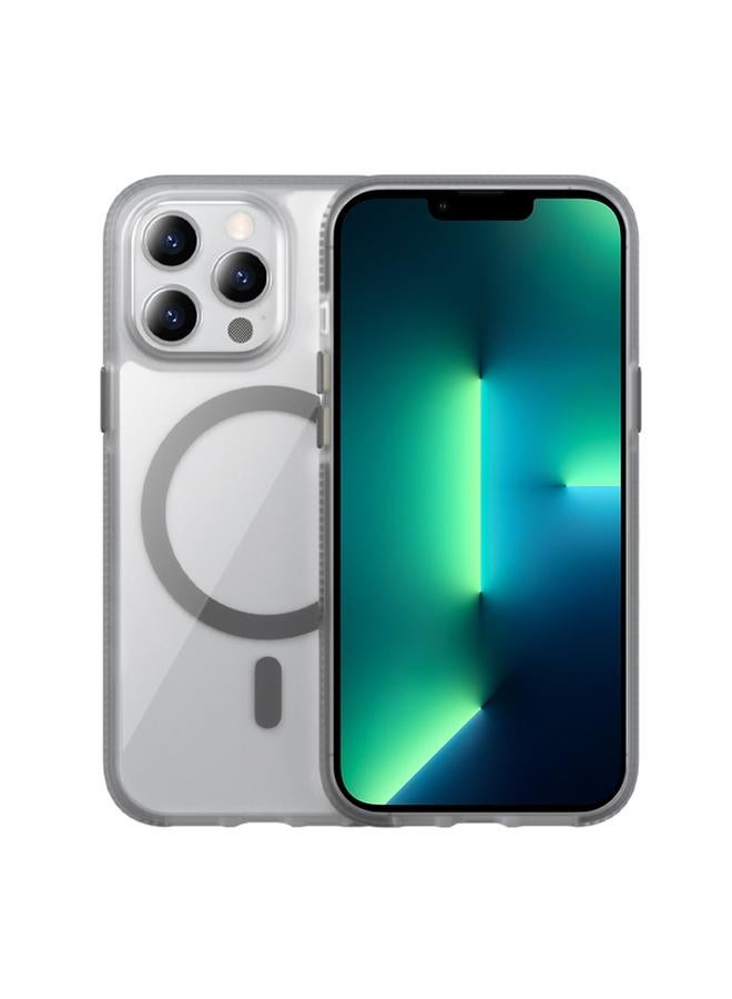 Zaboon Case For iPhone 13 Pro Ice Skin MagSafe PC Hybrid TPU Phone Case - Image 1