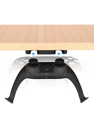 Controller Table Stand for PS5 PS4 Controller Under Desk Mount for DualSense and DualShock 4 Controller Holder Table Organize and Desk Management - view 5