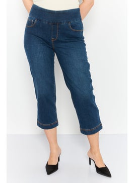 Gloria Vanderbilt Women Regular Fit Washed Stretchable Jeans, Blue  - Image 1