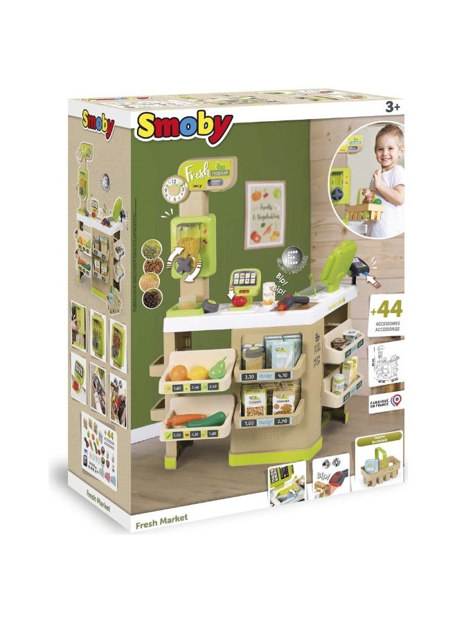 Smoby Fresh Market Playset (60 x 60 x 89 cm) - Image 1