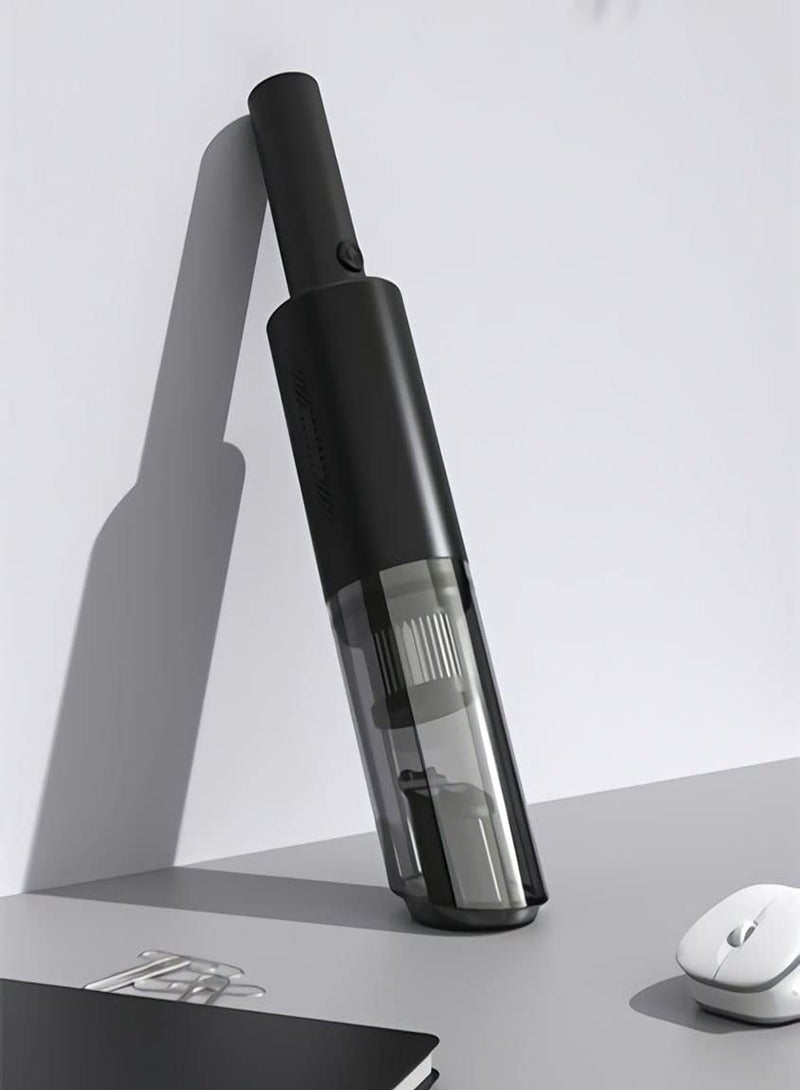 إيه جي دي مكنسةٌ كهربائية صغيرة محمولة باليد لتنظيف السيارة 120 وات تشحن بكابل يو إس بي من إيه جي دي أسود - Image 3