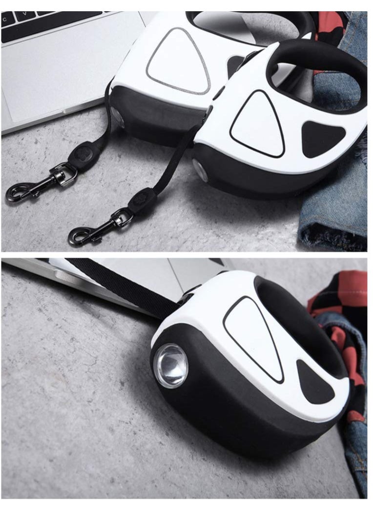 Generic Automatic Retractable Dog and Cat Traction Rope with Anti-entanglement Feature Strong Nylon Belt in Yellow  - Image 5