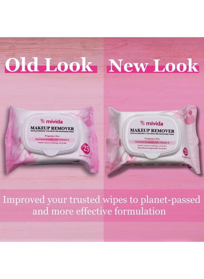 Mivida Makeup Removal Wipes (1 Vitamin E 25 Count) - Image 5