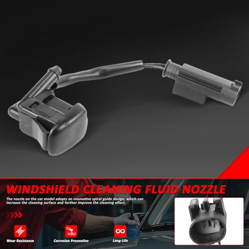 Bomunik 2 PCS Windshield Washer Nozzle for BMW 5 Series E39 520d 520i 523i 525d 525tds 528i 530d 535i 540i M5 19952004 Replace 61668361042 BF0114200036 15SKV314 887503801 12170885 EDSBM059 - Image 3