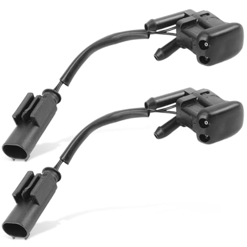 Bomunik 2 PCS Windshield Washer Nozzle for BMW 5 Series E39 520d 520i 523i 525d 525tds 528i 530d 535i 540i M5 19952004 Replace 61668361042 BF0114200036 15SKV314 887503801 12170885 EDSBM059 - Image 1