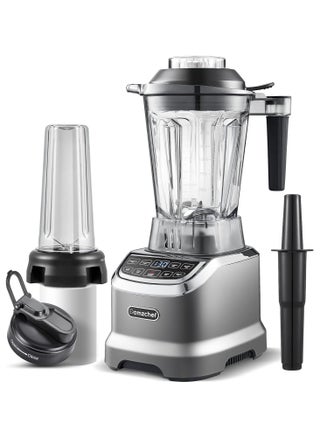 2 in 1 Stand Mixer with Two Mixing Containers Blender Mixer, High Performance Mixer 1800 Watt Mixer Smoothie Maker with 6 Blades, Portable 600 ml Bullet Mixer with Lid 1.85 Litre - pzsku/Z36FB3EDAB9C4D3B7D336Z/45/_/1727433285/cc8eb7c4-bb11-4432-8e66-6b5c7e0c1794
