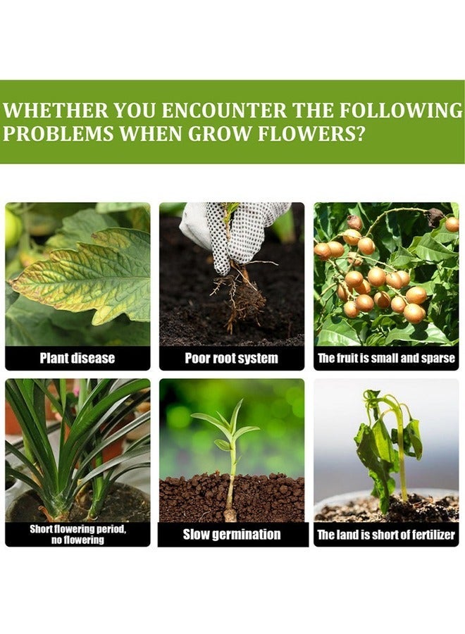 YEGBONG 50ml Plant Growth Enhancer Supplement Concentrate Liquid Fertilizer Nutrient for Transplant Fast Rooting Rescue Disease Seedlings  - Image 2