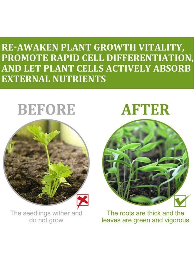YEGBONG 50ml Plant Growth Enhancer Supplement Concentrate Liquid Fertilizer Nutrient for Transplant Fast Rooting Rescue Disease Seedlings  - Image 3