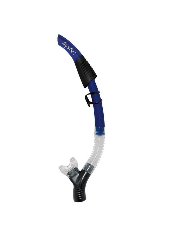 AQUA LUNG - Impulse 2 2Valve Flex Snorkel (Blue) - Image 1