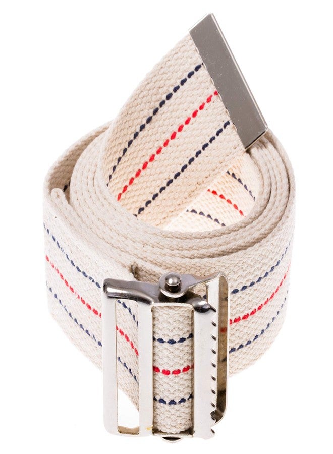 Rilekh Mulligan Mobilization Belt for Physiotherapy - Adjustable Gait Belt 90inch Length Width-2 Inch - with Metal Buckle - Transfer Walking and Standing Assist Aid for Caregiver Nurse Therapist - Image 2