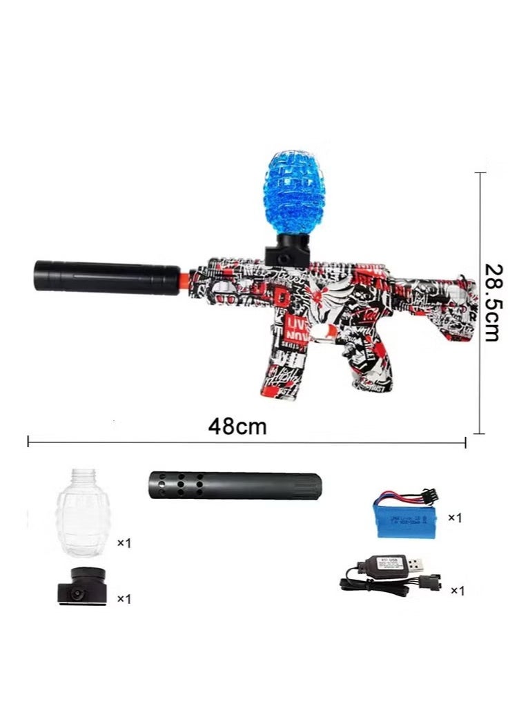 Slant toy Gel ball Electric gun with eco-friendly gel balls with water gel beads fun toys  - Image 2