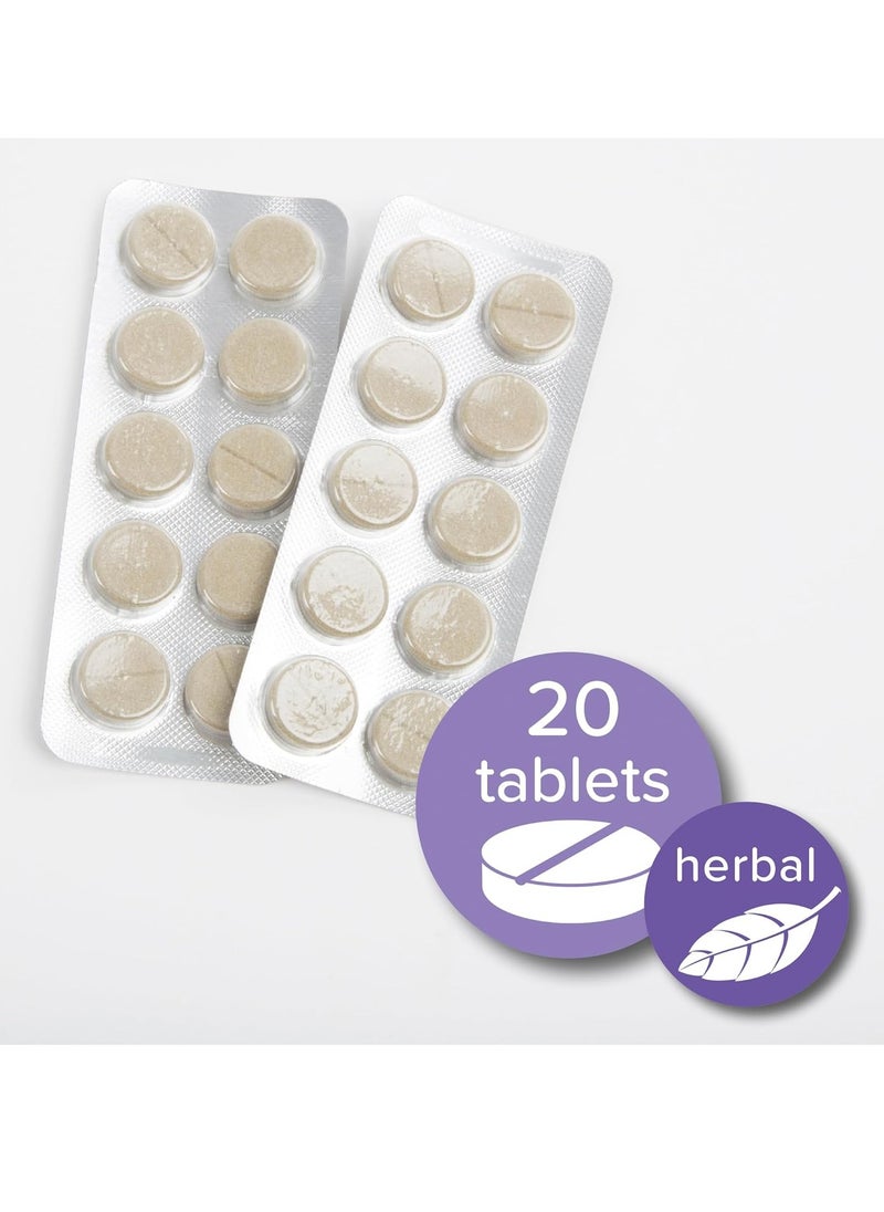 beaphar - Herbal Calming Tablets For Cats and Dogs Contains Natural Herbs Promotes Calming in Stressful Situations Handy Resealable Packet Delicious Chicken Flavour 20 Tablets - Image 1