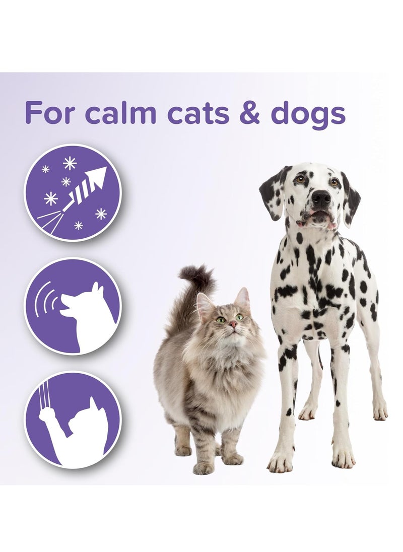 beaphar - Herbal Calming Tablets For Cats and Dogs Contains Natural Herbs Promotes Calming in Stressful Situations Handy Resealable Packet Delicious Chicken Flavour 20 Tablets - Image 1