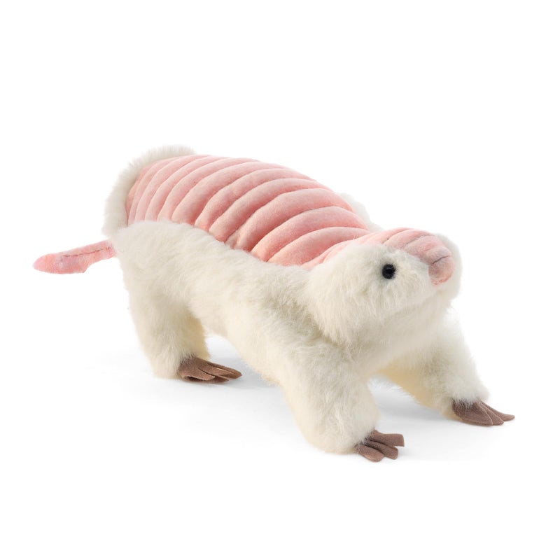 Folkmanis Pink Fairy Armadillo Finger Puppet - Image 3