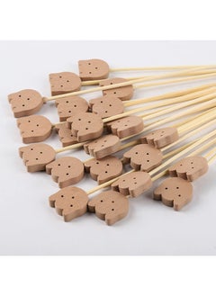 Fruit Toothpick, 100PCS Handmade Bamboo Skewer Lovely Bear Food Picks Party Frilled Toothpicks For Appetizer Fruits Dessert, Sandwich Decoration Bamboo Sticks Disposable Bamboo Sticks Fruit Sticks - pzsku/Z36FB722BD2624E44BA3FZ/45/_/1702001986/506fe3fe-2196-4efb-8b07-2a8bbf57991e