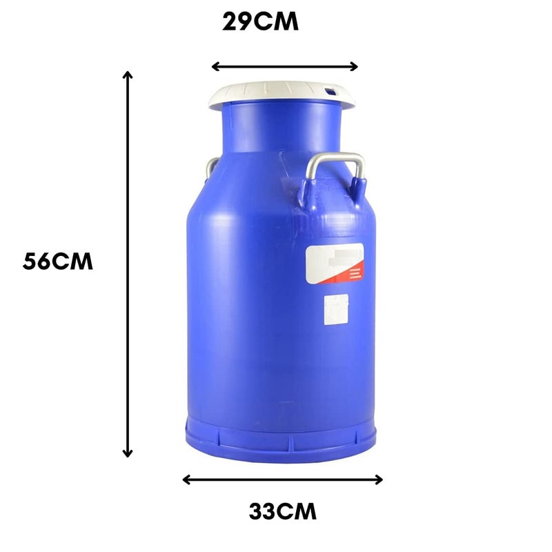 Jet Roy 40 ltrfixed handel Airtight Milk and Water Storage ContainerCan 40 Litre PACK OF 1 multicolor Unbreakable Plastic Milk Big Container Nandini Fixed Handal 40 LTR - Image 3