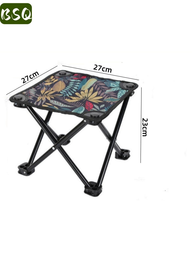 BSQ Portble Folding Camping Chair, Heavy Duty Oxford Fabric, Foldable Lightweight Outdoor Chair for Garden Patio Beaach Picnic Travel - Image 4