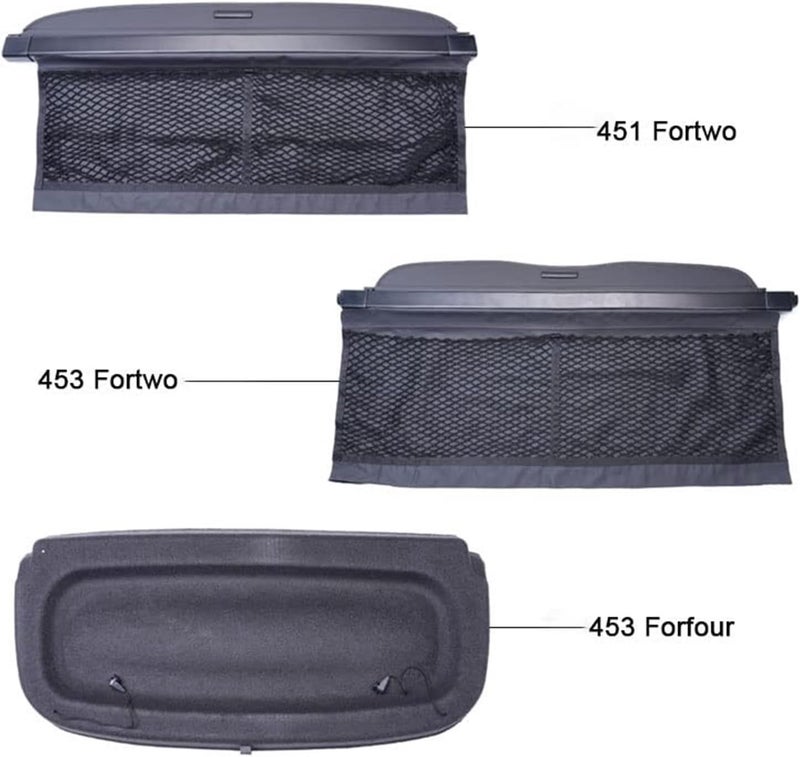 DEMULAX Car Trunk Partition Covering Curtain - Image 4