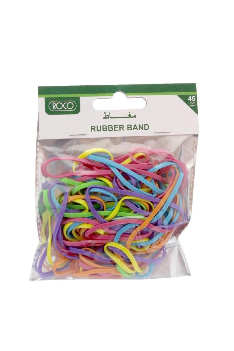 ROCO Rubber Bands 50.2 mm.05 kg Assorted Color
