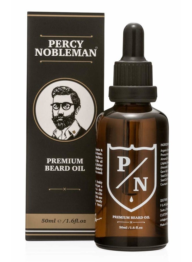 Percy Nobleman Percy Nobelman Premium Beard Oil, 1.69 Ounce - Image 1