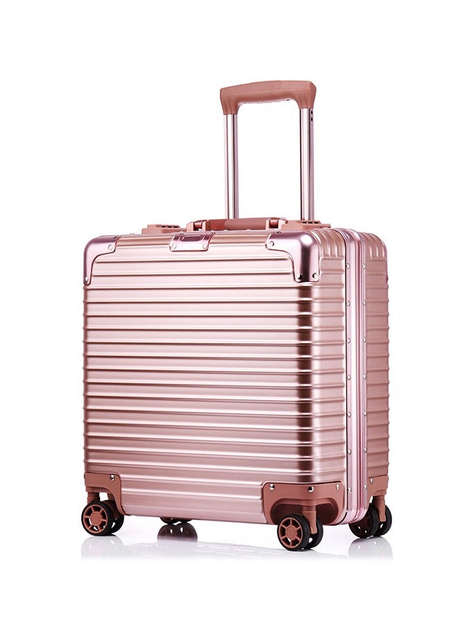 NKX Premium Expandable Aluminum Frame ABS & PC Suitcase 18 Inch - Image 1