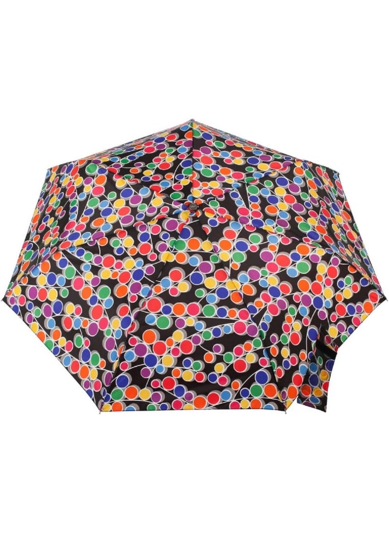 totes Auto Open Auto Close Umbrella With NeverWet technology Viney Dot 43 Coverage