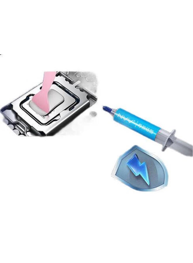 Nvv Thermal Paste For Cpu Cooling, Thermal Conductive Silicone Gel For Phone Repair, Chip, Graphics Card, Laptop Cooling Paste, 25G, Thermal Conductivity 8.8 (W/M·K) - Image 1
