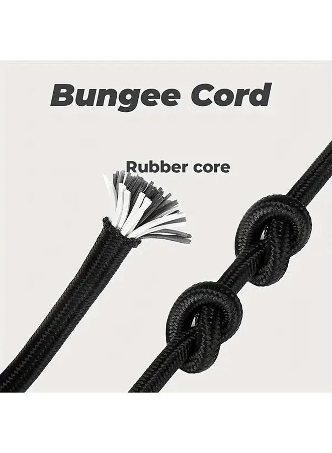 4pcs 24Inch Heavy Duty Bungee Cords with Hooks for Outdoor Camping Cargo Bike Transport - Image 4
