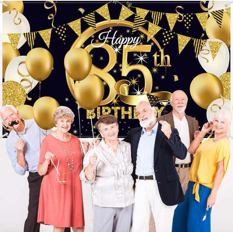 ARS 85th Birthday Party Decoration Backdrop - Image 4