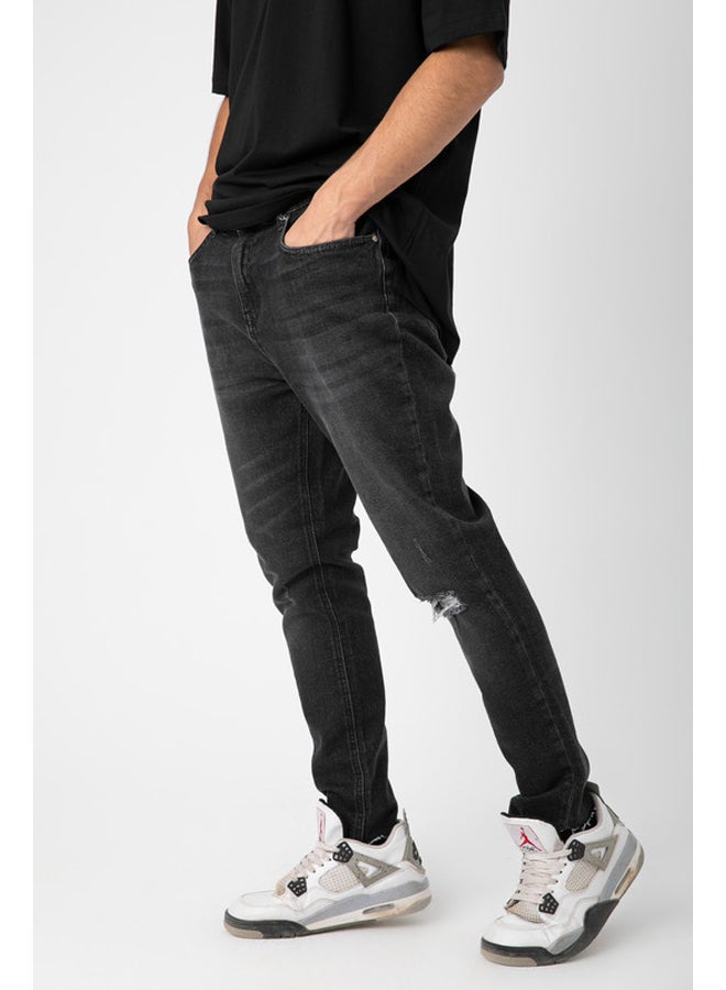 Marco Bergamo جينز رجالي ممزق بالجزرة - Image 2