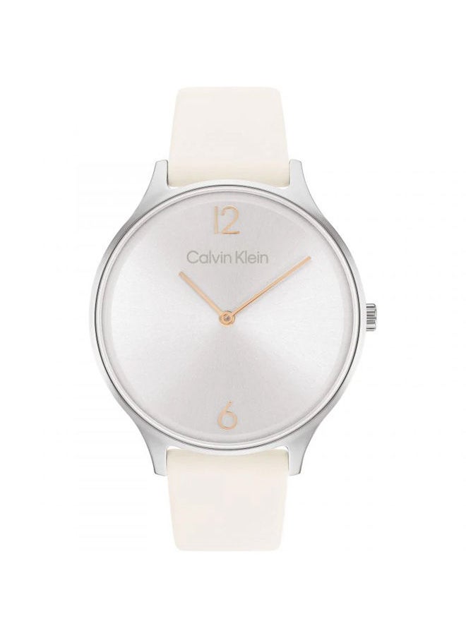 CALVIN KLEIN Leather Analog Watch 25200010  - Image 1